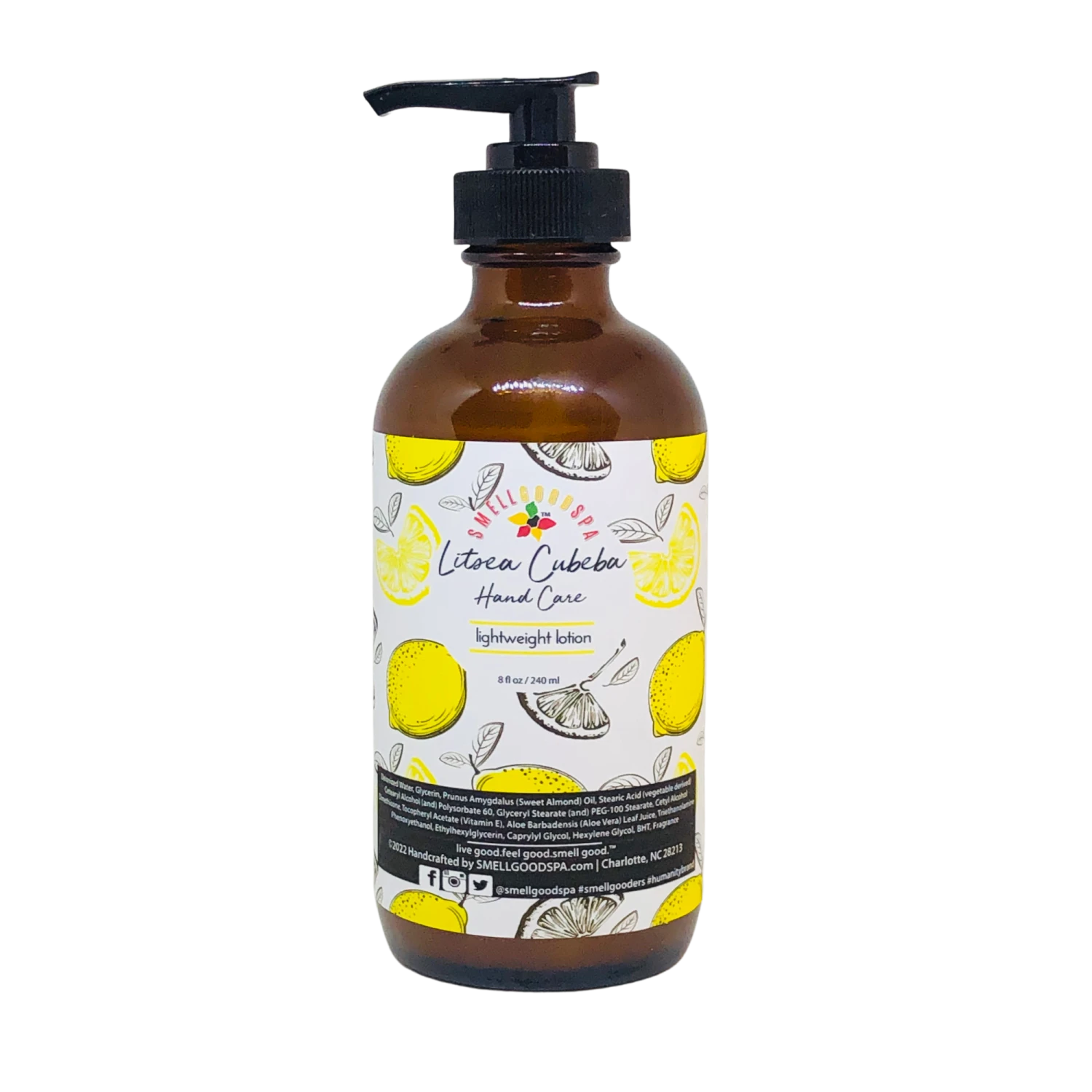 Litsea Cubeba Lightweight Hand Lotion 2 Litsea Cubeba Lightweight Hand Lotion